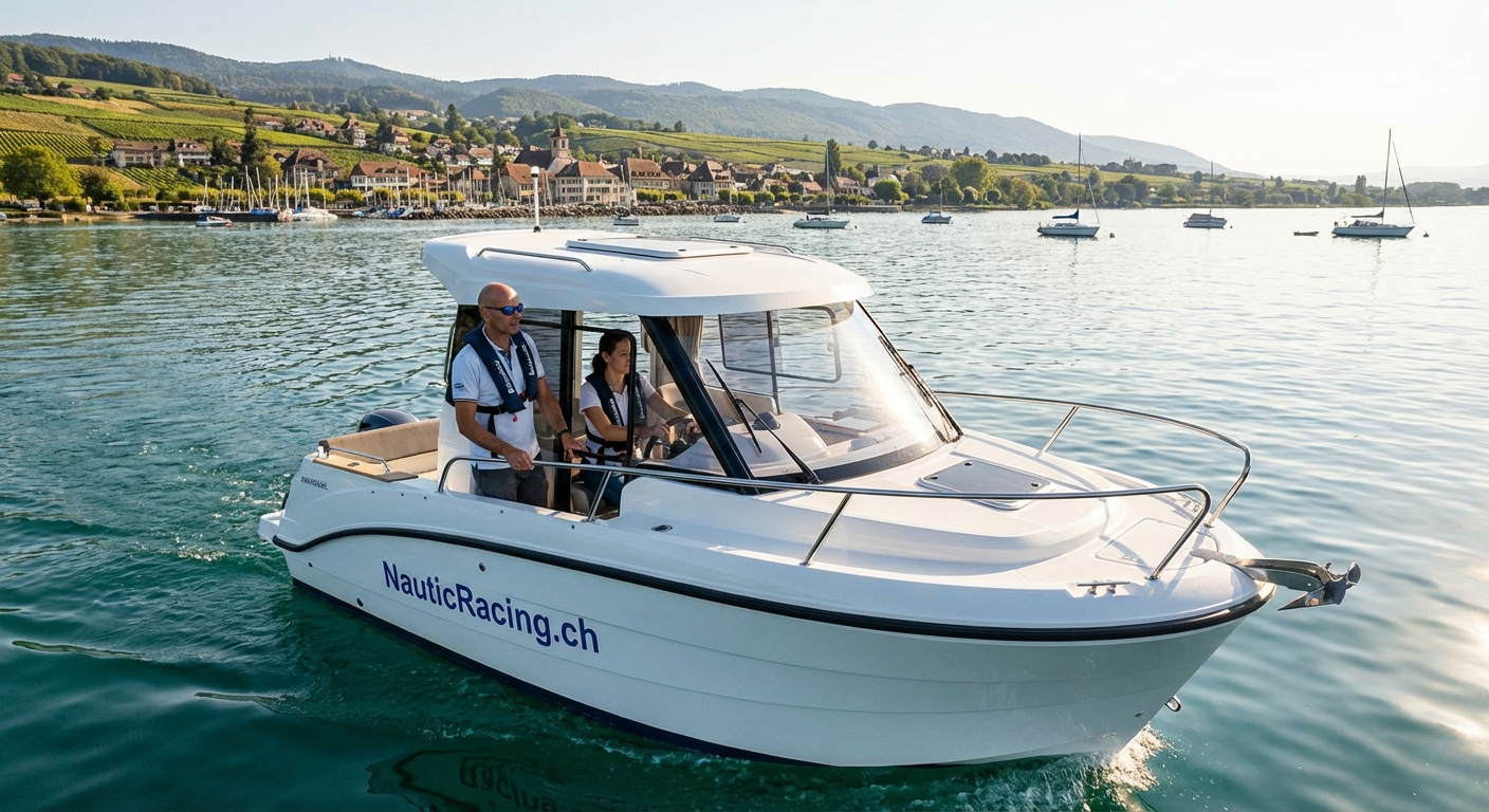 Boat School Lake Neuchâtel
