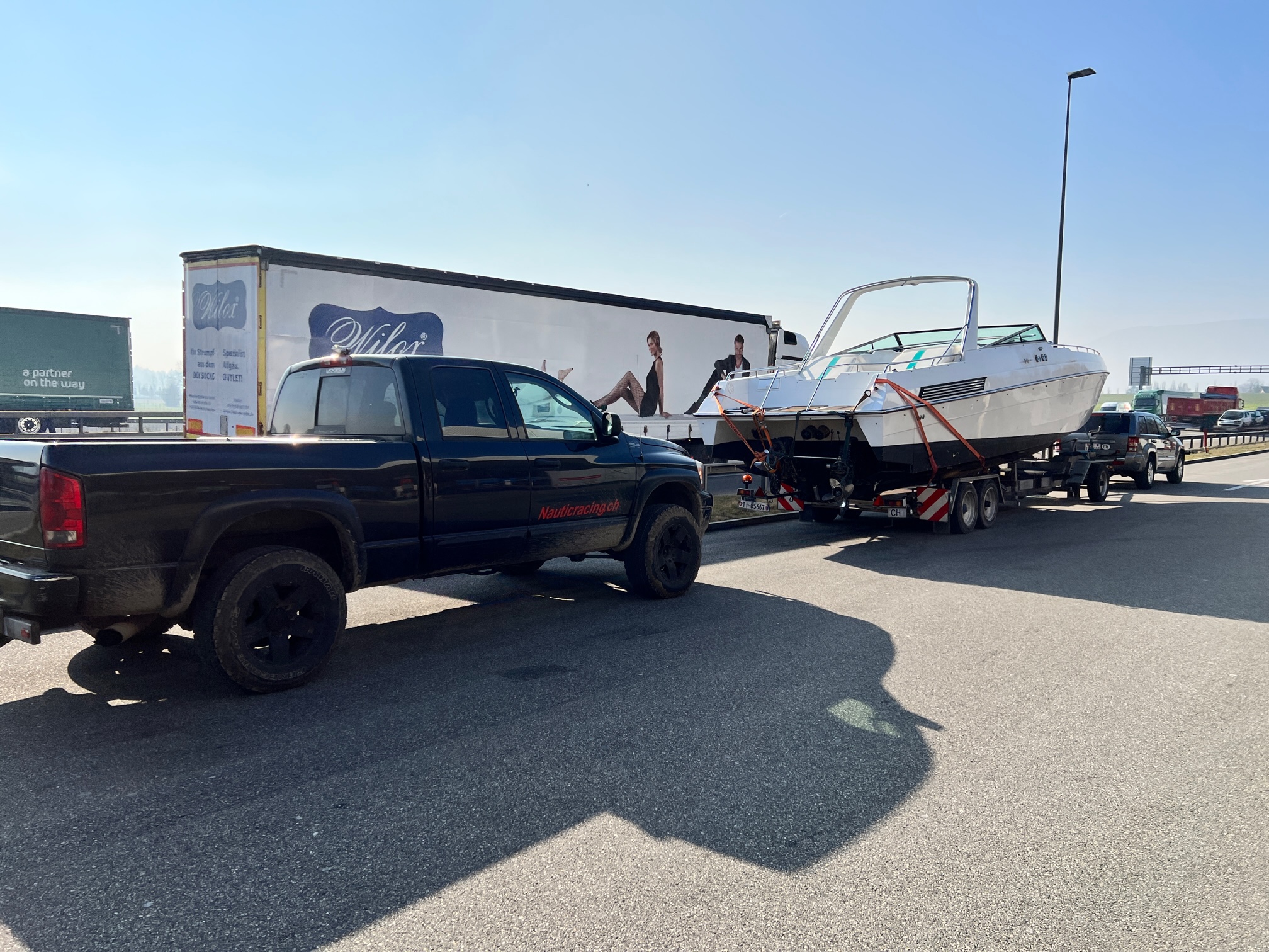 Boat transport gallery